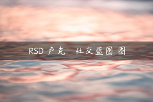 RSD 卢克 – 社交蓝圈‬图 中文清高‬版-金色初恋