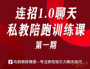 乌鸦救赎《连招1.0聊天》私教陪跑训练课-金色初恋