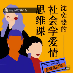 沈奕斐《复旦沈奕斐的社会爱情思维课》让你在亲密关系中如鱼得水-金色初恋