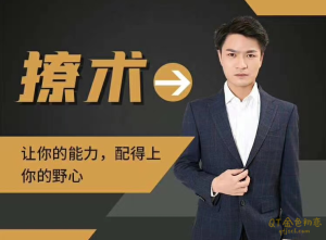 魅男《撩术》让你得能力,配得上你的野心-金色初恋