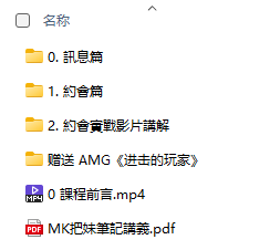 AMGMK把妹笔记送进击的玩家插图1