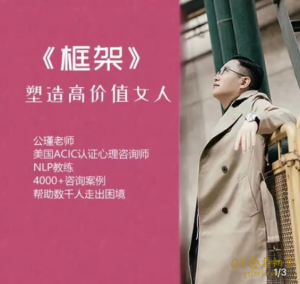 公瑾框架构建塑高价值女人168元-金色初恋